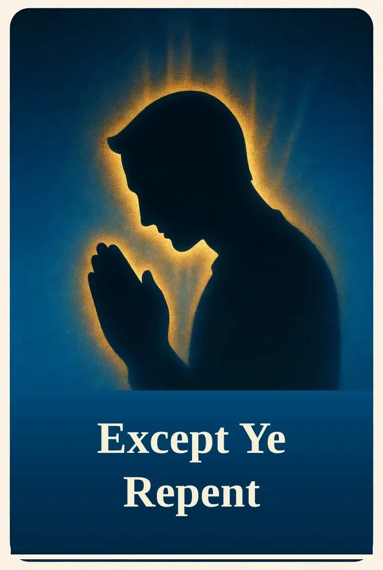 Except Ye Repent – Luke 13:5