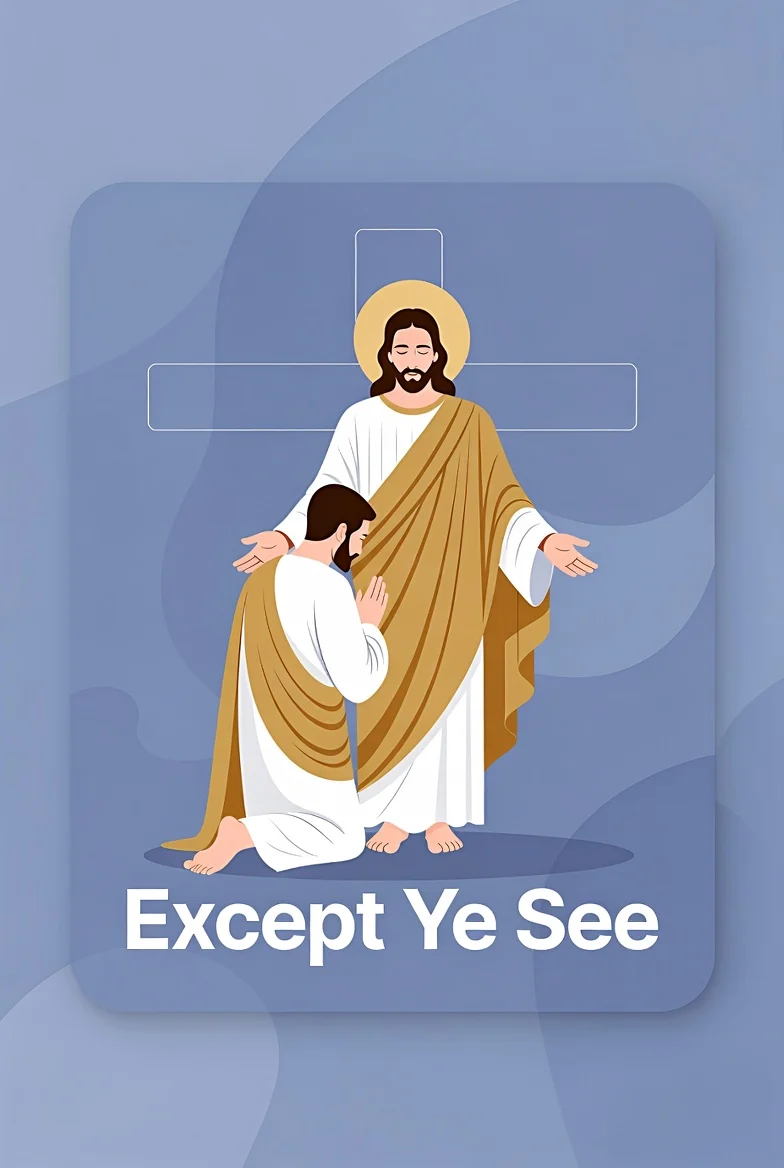 Except Ye See – John 4:48