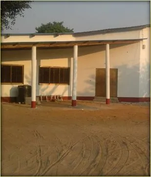 A completed church building constructed with support from the ministry