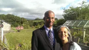Al and Ana Eccles, responsible for website design and live streaming at Time Is At Hand